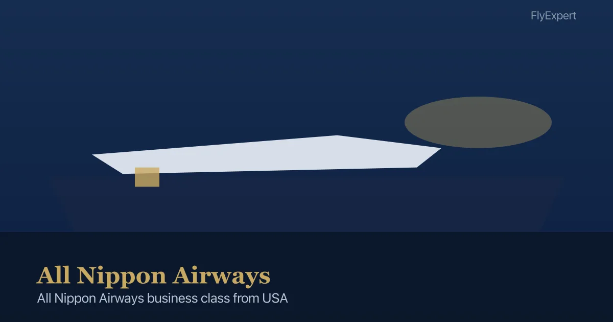 All Nippon Airways long-haul business class cabin and premium travel from US airports — FlyExpert licensed US travel agency