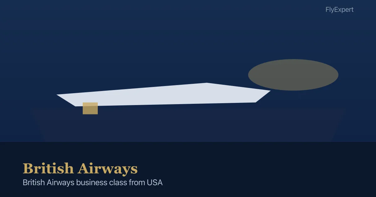 British Airways long-haul business class cabin and premium travel from US airports — FlyExpert licensed US travel agency