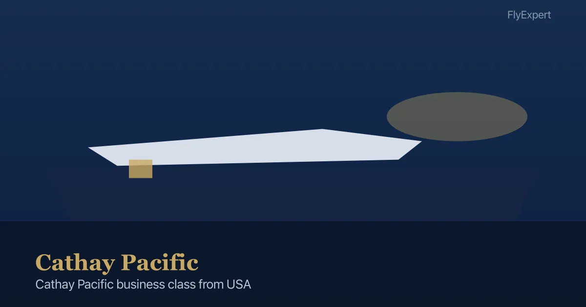 Cathay Pacific long-haul business class cabin and premium travel from US airports — FlyExpert licensed US travel agency