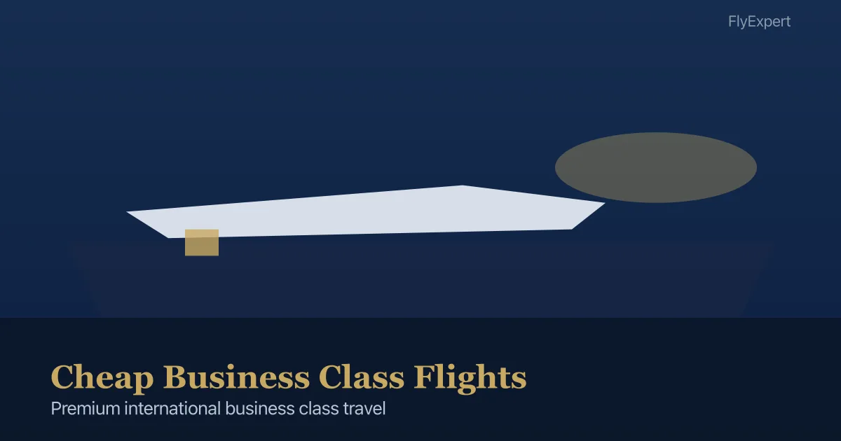 Cheap Business Class Flights — FlyExpert licensed business class travel agency premium cabin booking