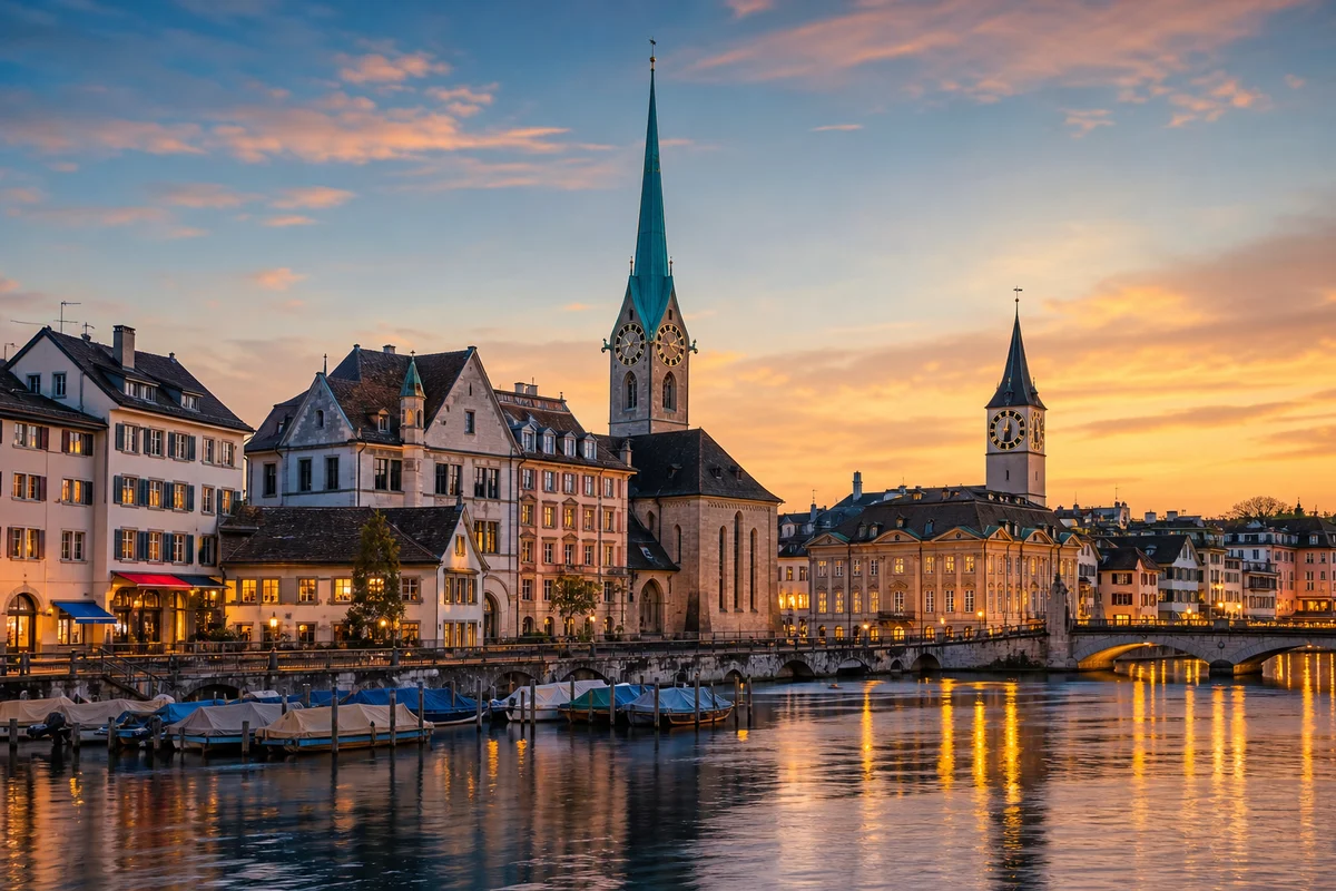 Business class flight deal from Chicago ORD to Zurich ZRH with FlyExpert premium cabin service